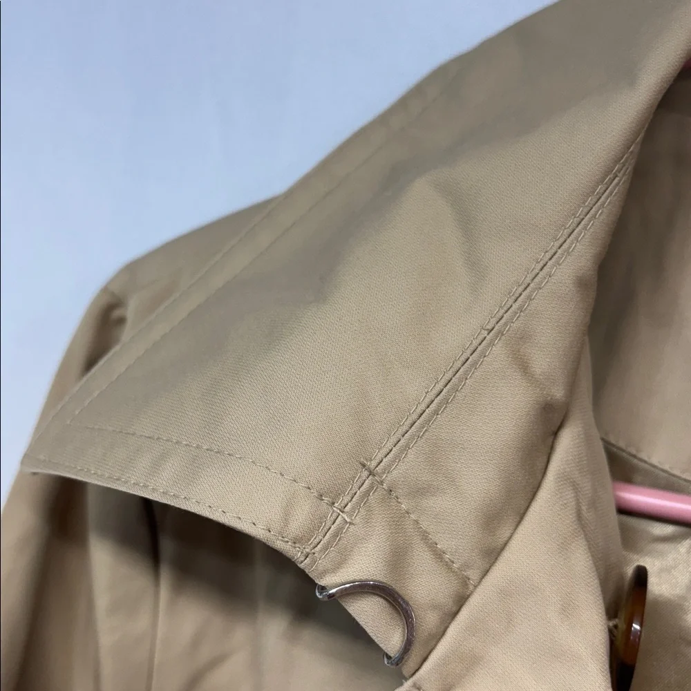 Michael Kors full button up collard belted ginger root trench coat  XL